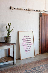 Romans 15 Hope and Peace Scripture Print