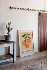 Fruit of the Spirit Citrus Branch Print