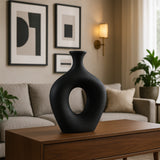 Hardencliff Black Vase