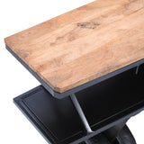 Glory Days Brown/Black Maverick Vintage Bi-Plane Console Bar