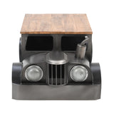 Glory Days Brown/Gray Vintage Car Coffee Table