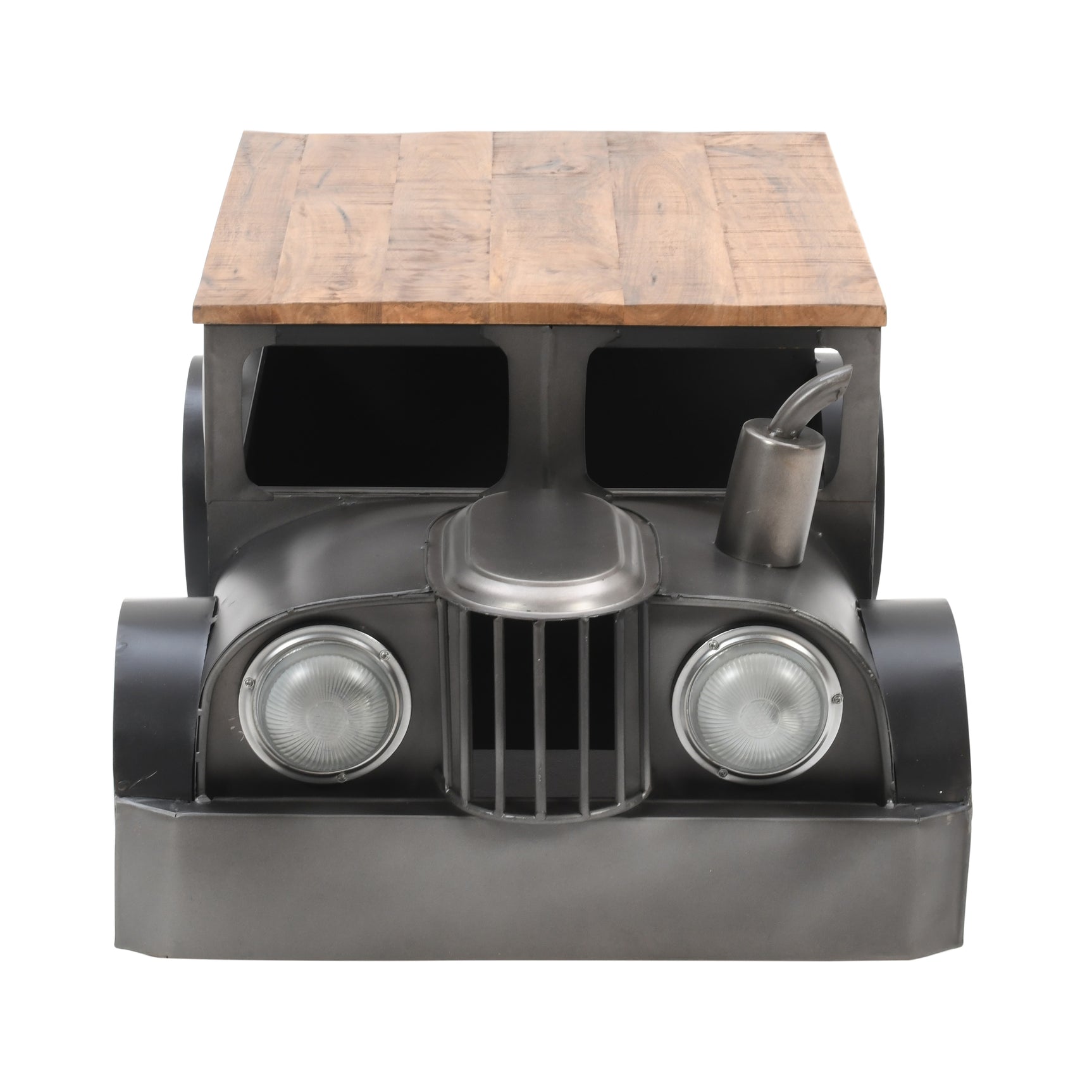 Glory Days Brown/Gray Vintage Car Coffee Table