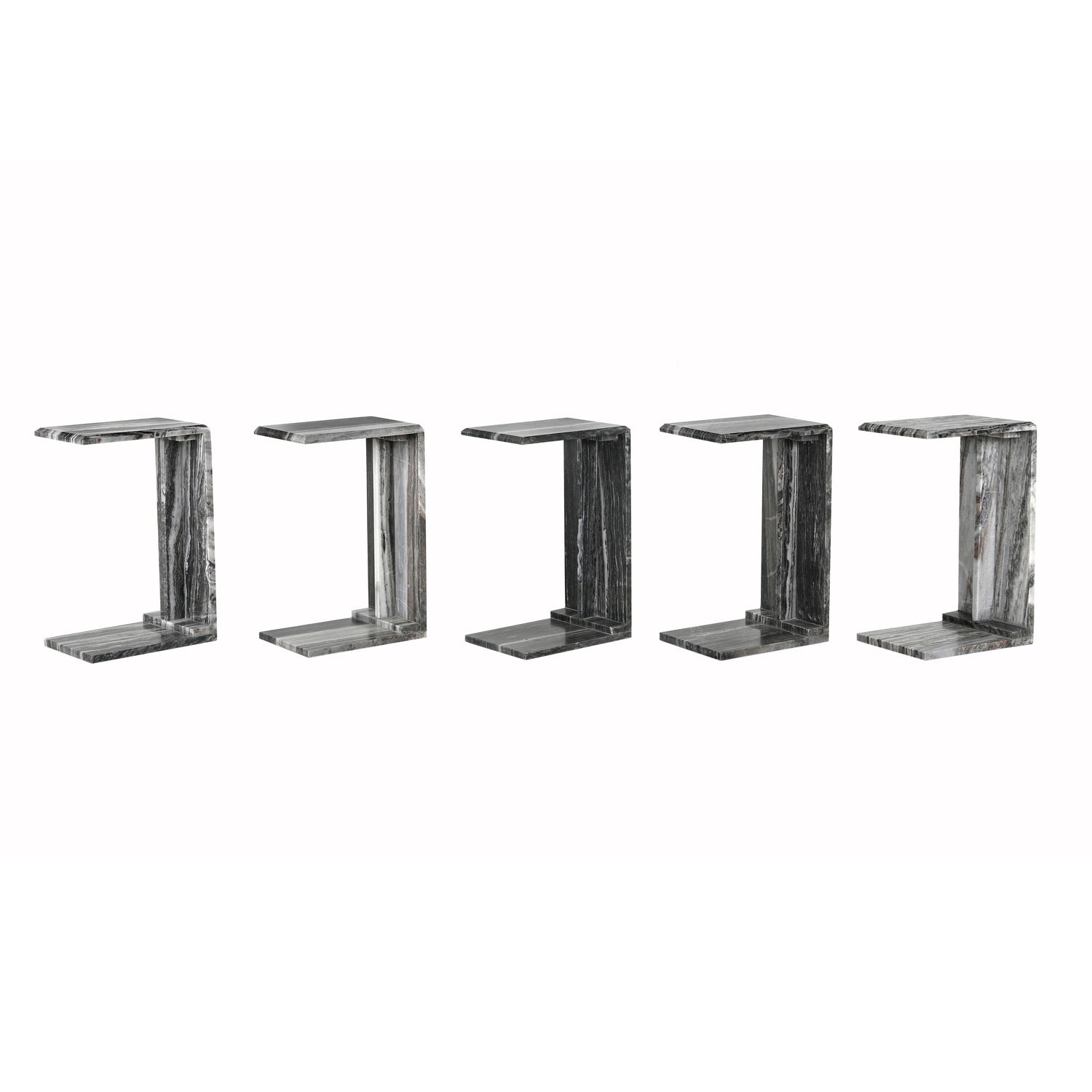 Bella Black Stripe C-Table