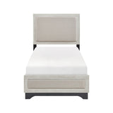 Westport Silver Twin Platform Bed