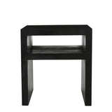 Dev Black End Table