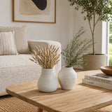 Draperfield Ivory/White Vases (Set of 2)