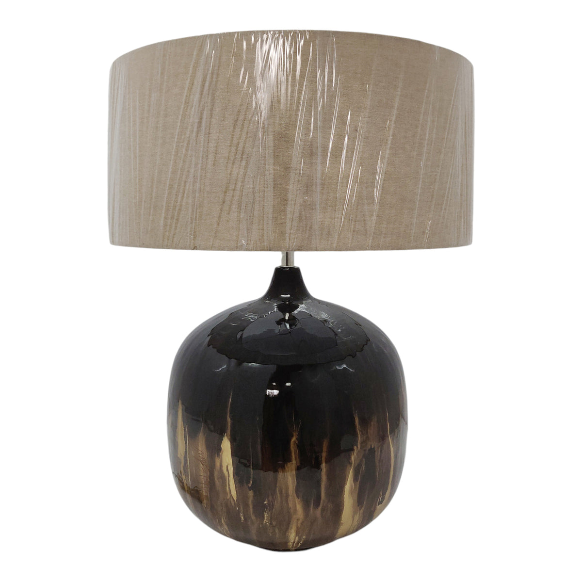 Juneridge Brown/Multicolor Metal Base Table Lamp - 51533-04