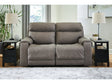 Starbot Fossil 2-Piece Power Reclining Sectional Loveseat - Ornate Home