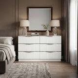 Linea White Dresser