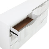 Linea White Dresser