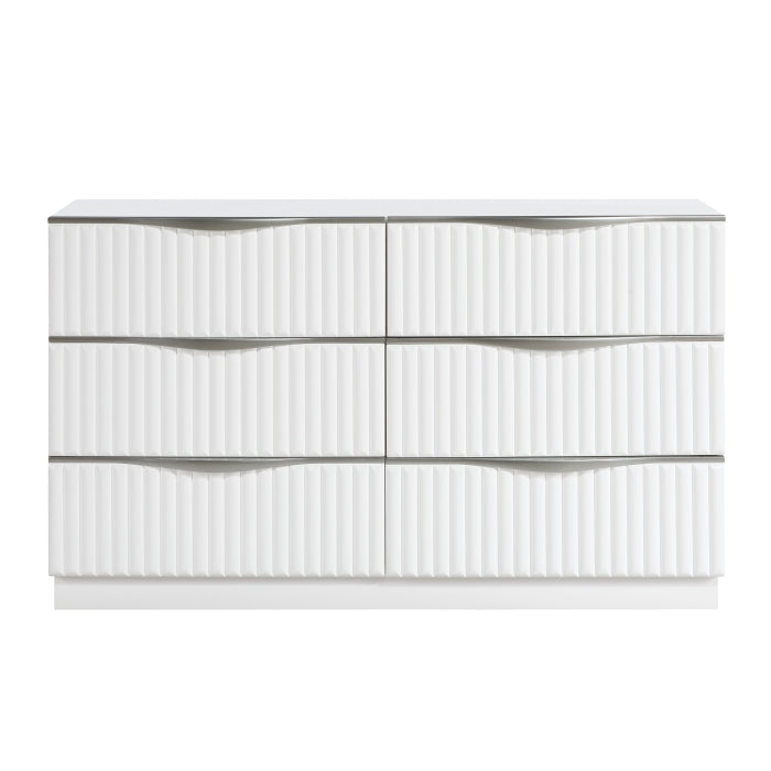 Linea White Dresser