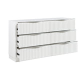 Linea White Dresser