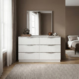 Linea White Dresser