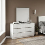 Linea White Dresser