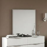Linea White Mirror