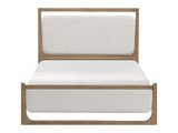 Riley Light Brown/Beige Eastern King Bed
