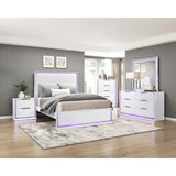 Lumin White Nightstand