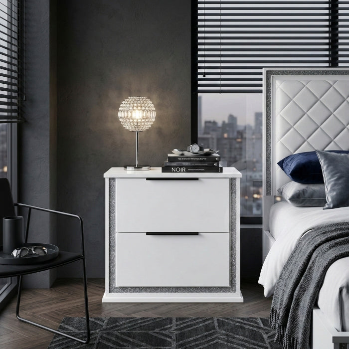 Lumin White Nightstand