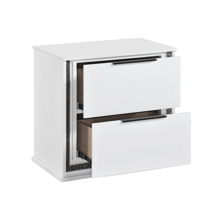 Lumin White Nightstand