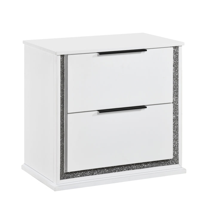 Lumin White Nightstand