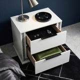 Lumin White Nightstand