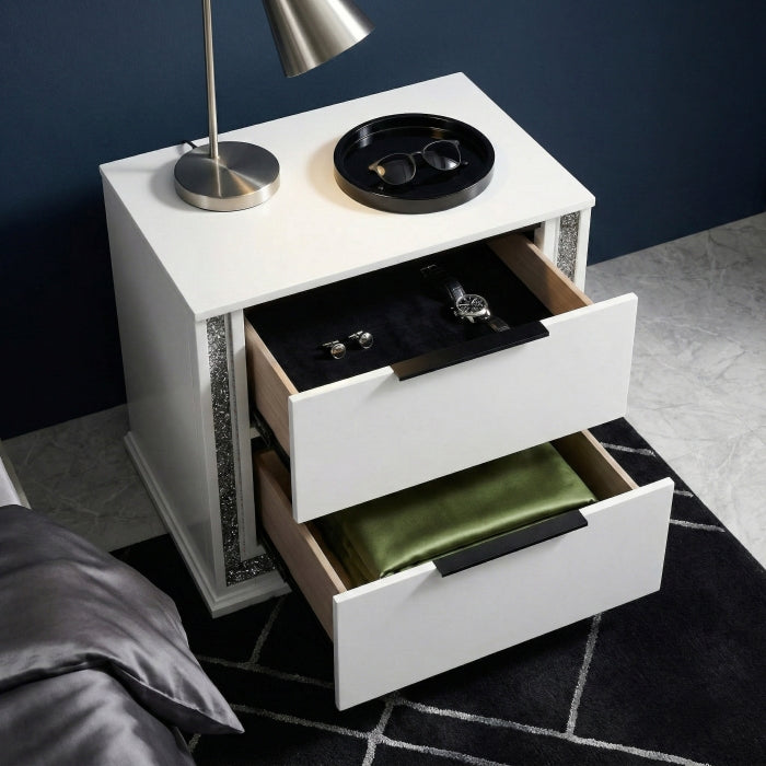 Lumin White Nightstand