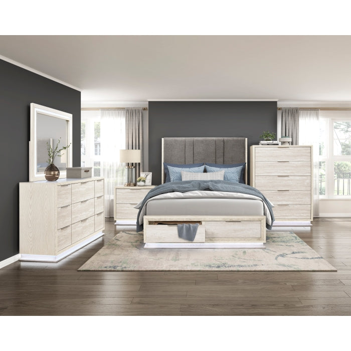 Noctis Beige Nightstand