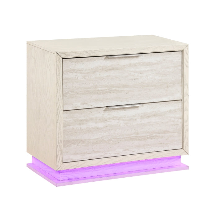 Noctis Beige Nightstand