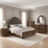 Bridgepoint Brown Queen Bed