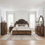 Bridgepoint Brown Queen Bed