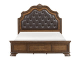 Bridgepoint Brown/Dark Brown Eastern King Bed