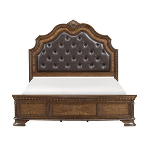 Bridgepoint Brown Queen Bed