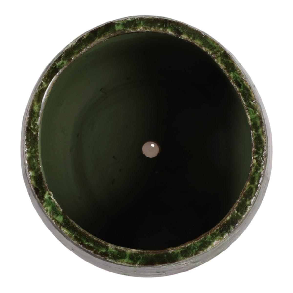 Bramgate Green/Brown Planter