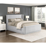 Carmel White Full Platform Bed