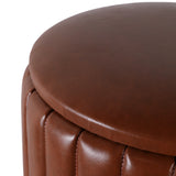 Fionacrest Brown Ottomans (Set of 2)