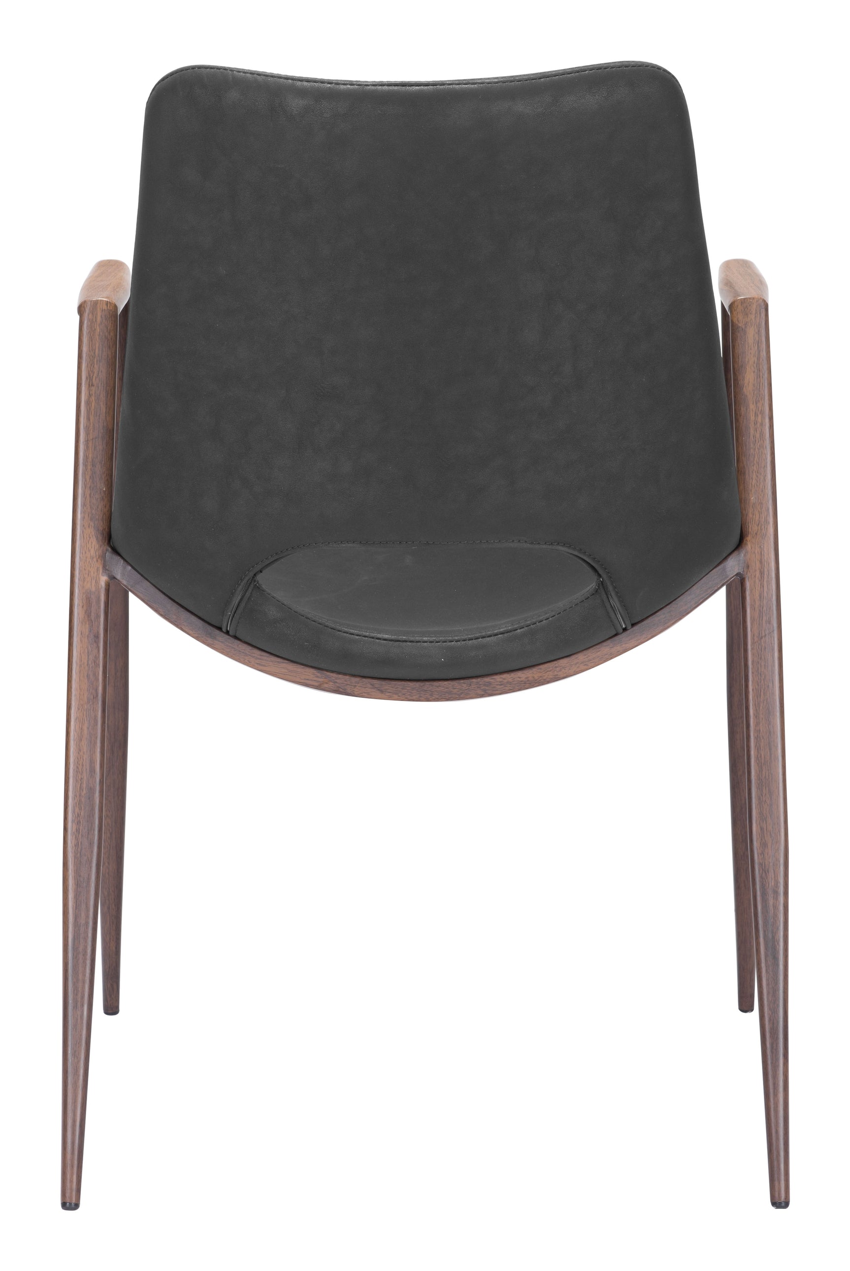 Desi Black & Walnut Dining Chair (Set of 2)