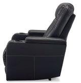 Center Point Black Recliner - Ornate Home