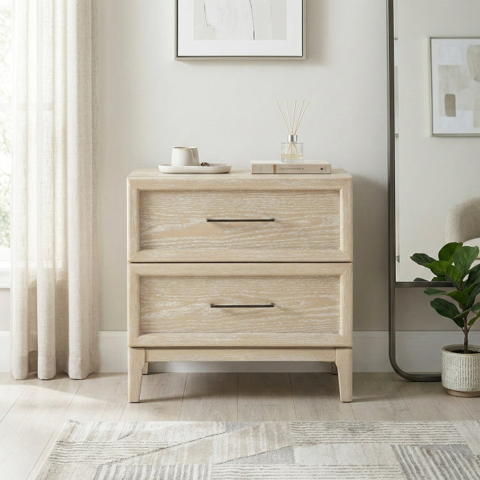 Oakmont Black Nightstand