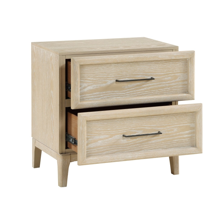 Oakmont Black Nightstand