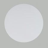 Auden White Round End Table