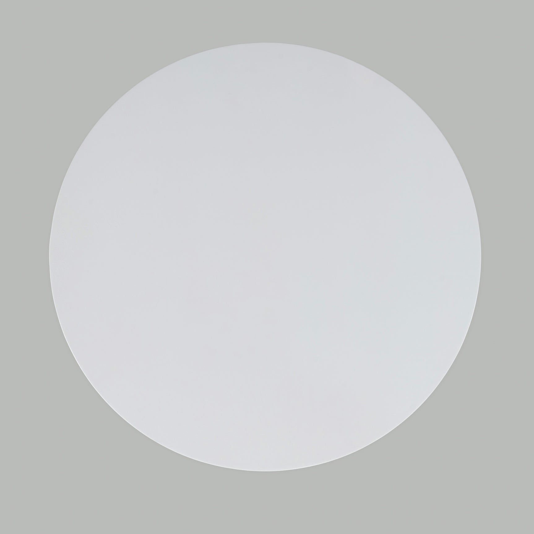 Auden White Round End Table