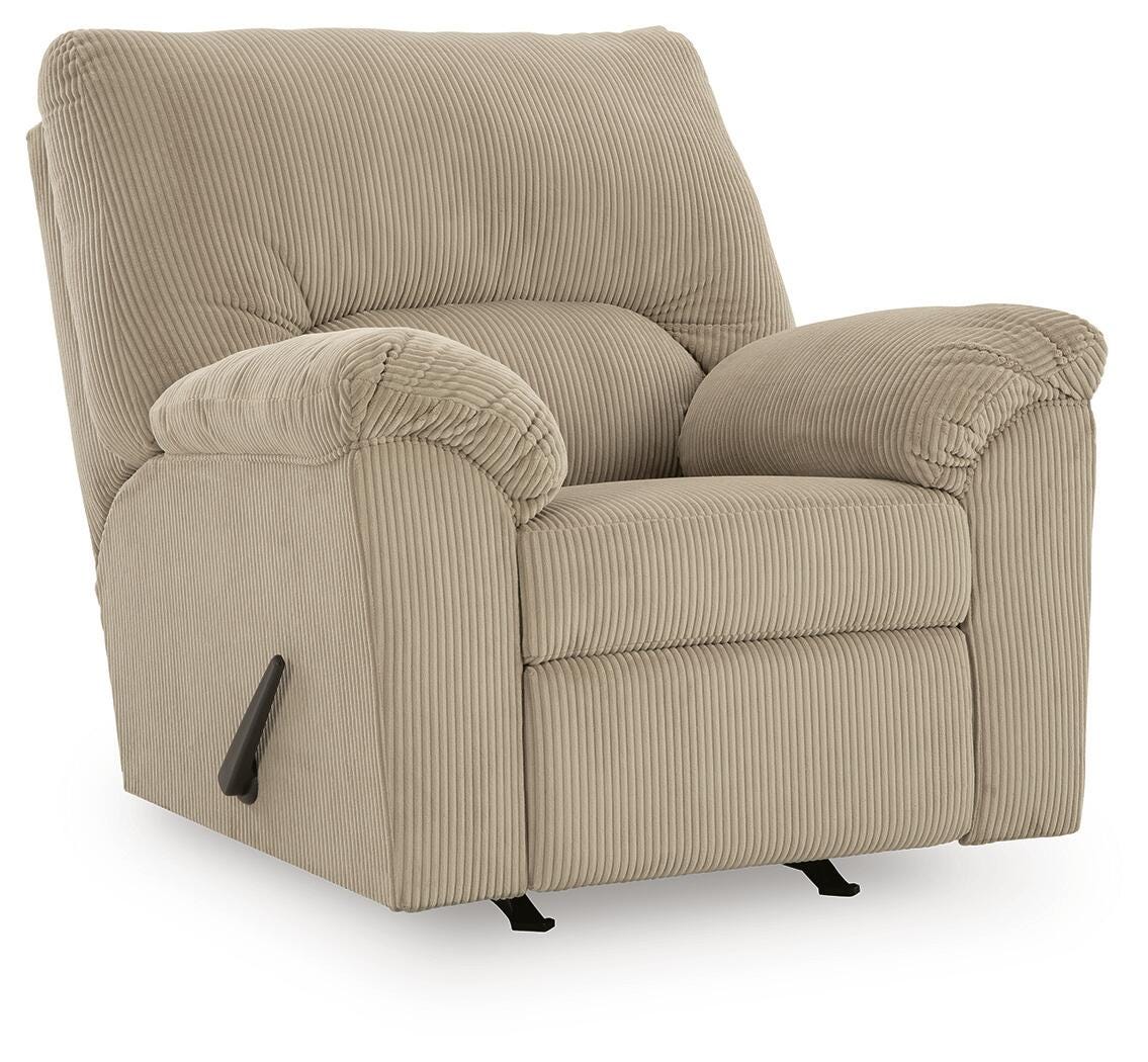 SimpleJoy Sand Sofa, Loveseat and Recliner (Online Special Price)