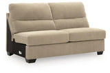 SimpleJoy Sand 3-Piece Sectional and Ottoman