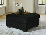 SimpleJoy Onyx Oversized Accent Ottoman