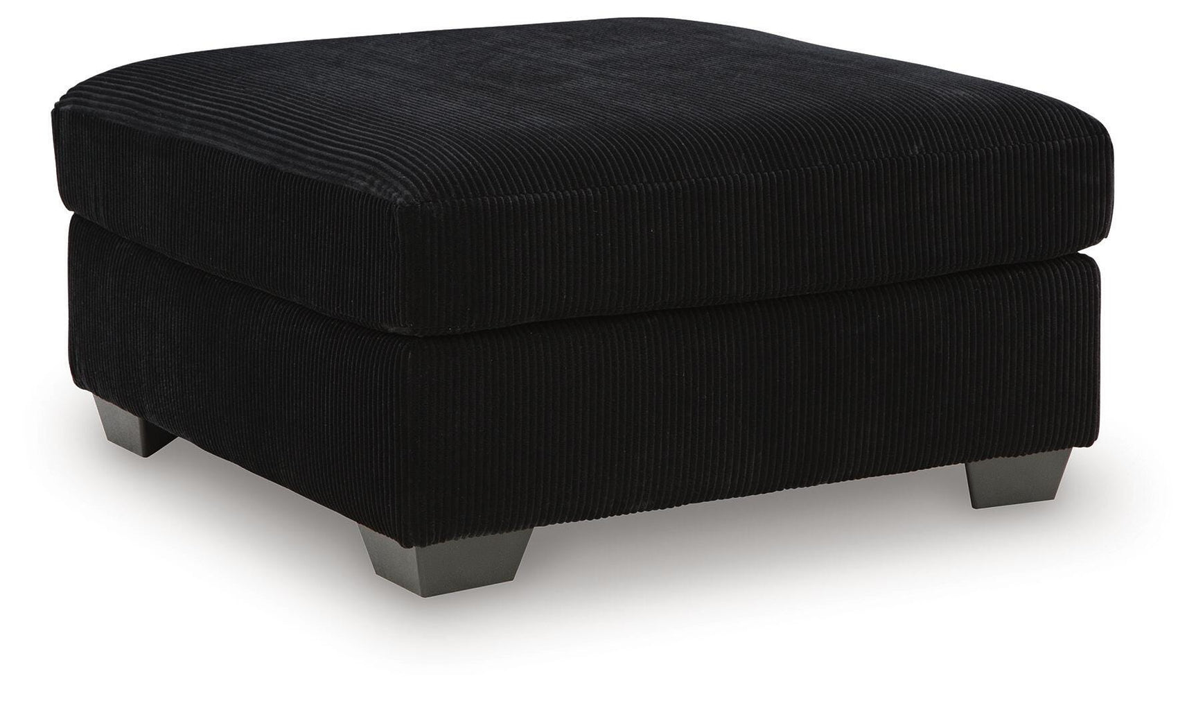 SimpleJoy Onyx Oversized Accent Ottoman