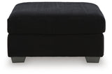 SimpleJoy Onyx Oversized Accent Ottoman