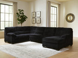 SimpleJoy Onyx 3-Piece Sectional with RAF Chaise (Online Special Price)