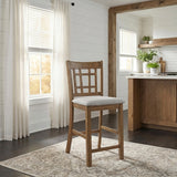 Junipero Beige Counter Height Chair