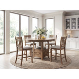 Junipero Beige Counter Height Chair