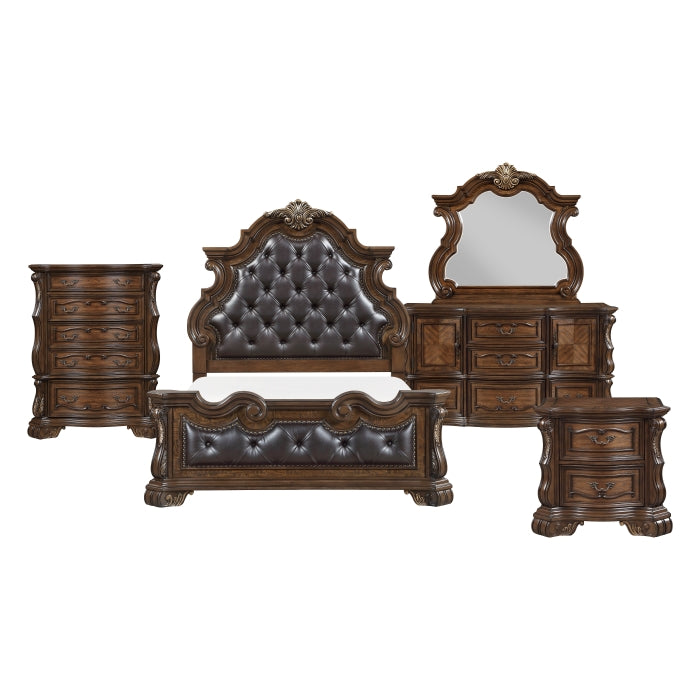 Gilmartin Brown 5pc Bedroom Set